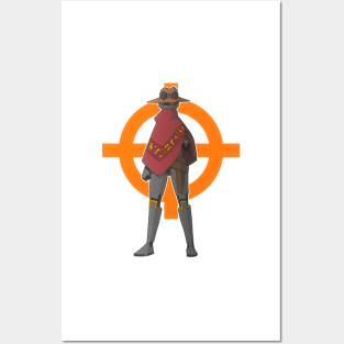 Robot Cowboy Posters and Art